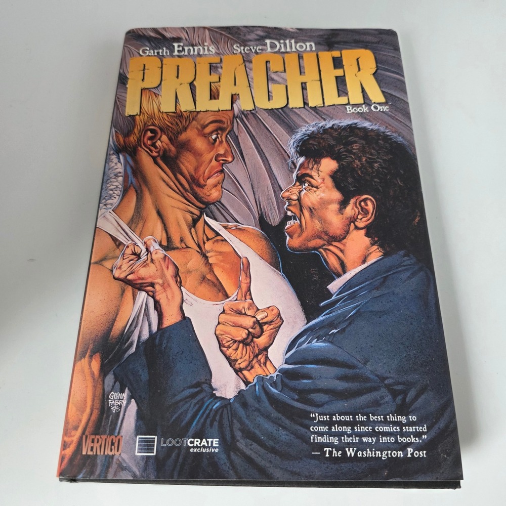 Preacher Book One Loot Crate Exclusive Garth Ennis Steve Dillon‎ Vertigo 2016
